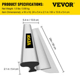 Putty Knives, Scrapers & Chisels: VEVOR Drywall Skimming Blade Putty Knife 24inch Finishing Tool Stainless Steel
