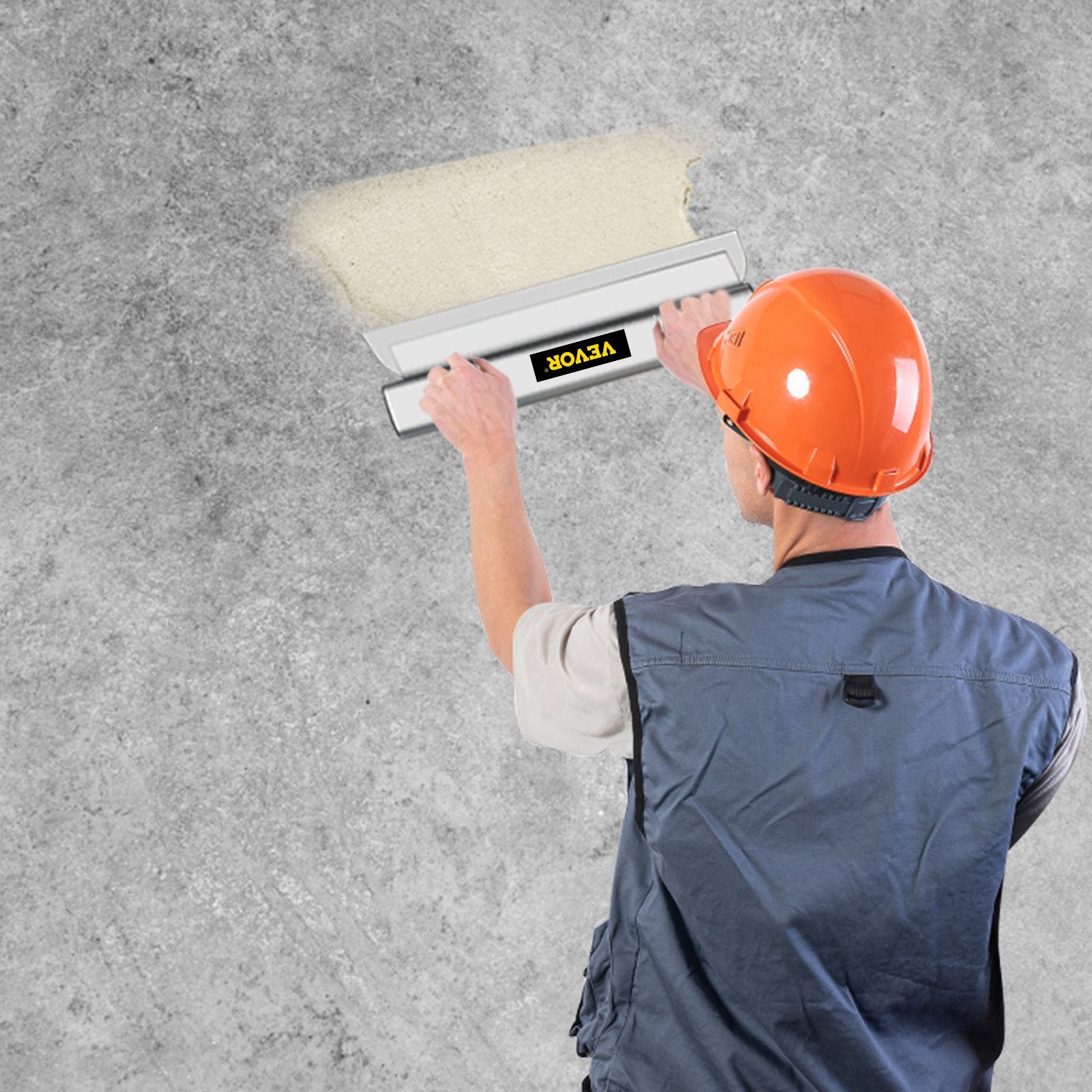 Putty Knives, Scrapers & Chisels: VEVOR Drywall Skimming Blade Putty Knife 24inch Finishing Tool Stainless Steel