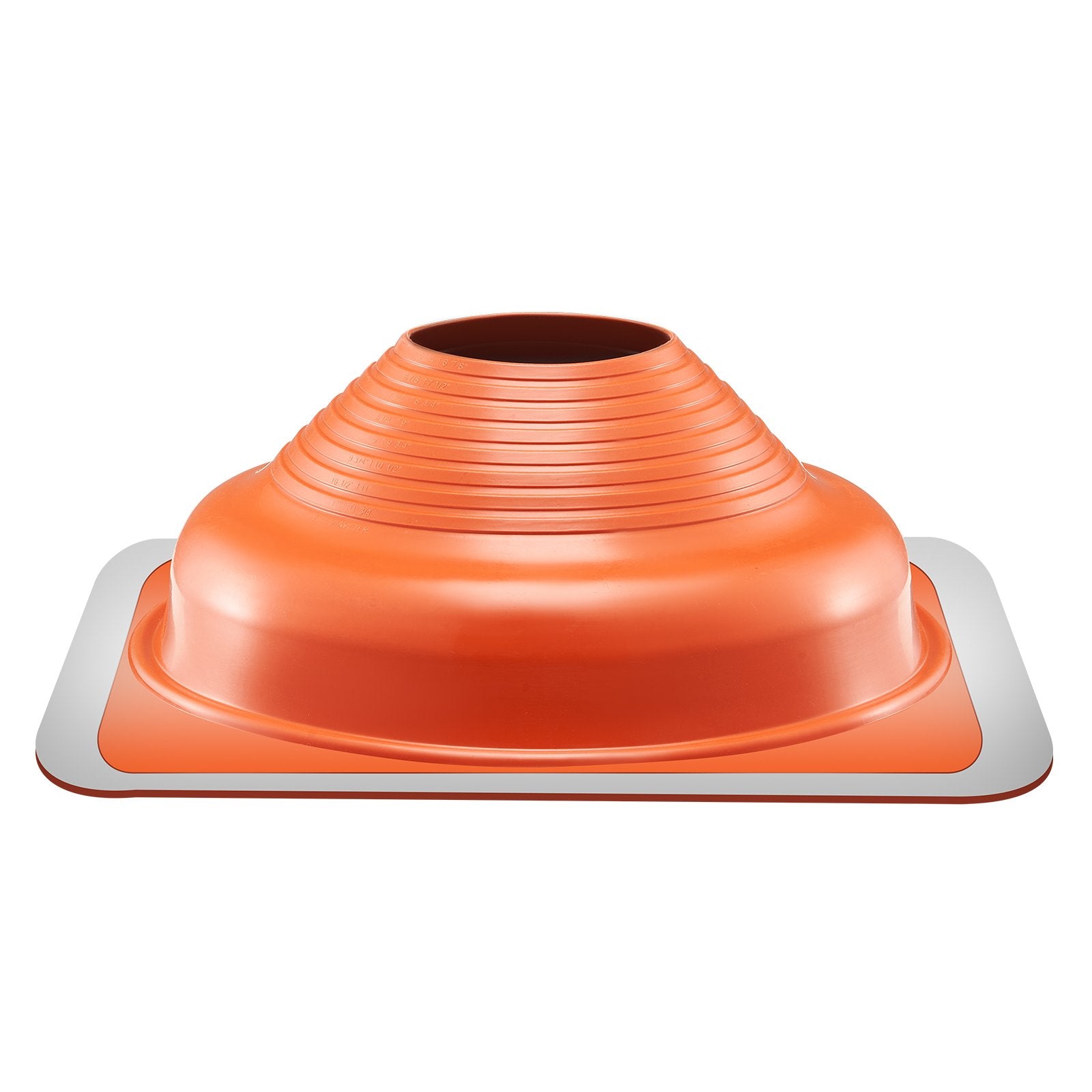 Automotive Parts: VEVOR 2 Pcs Metal Roof Pipe Flashing Boot Fit 160-300 mm Pipe High Temp Silicone