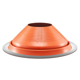 Automotive Parts: VEVOR Metal Roof Pipe Flashing Boot Fits 254-483 mm Pipe High Temp Red Silicone