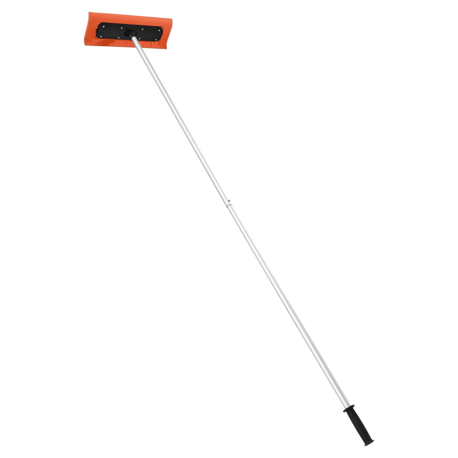 Spreaders & Wheelbarrows: VEVOR Snow Roof Rake, 45cm Foam Blade, 2.25-5.62 m Adjustable Roof Snow Scraper, Extension Tubes & Non-Slip Handle, Lightweight Snows Removal Tool for House Leaves Debris Clearing