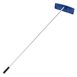 Spreaders & Wheelbarrows: VEVOR Snow Roof Rake, 60cm PP Plastic Blade, 1.18-5.55 m Adjustable Roof Snow Scraper with Wheels, Anti-Slip Handle Snows Removal Tool, Lightweight House Rooftop Rake for Leaves Debris Removal