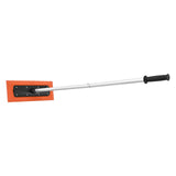 Automotive Decor: VEVOR Snow Roof Rake, 1.2m Long Reach Car Roof Snow Scraper, 45cm Foam Blade for No Scratches, Non-Slip Handle, Lightweight Snows Removal Tool for Vehicle Garage Rooftop Leaves Debris Clearing