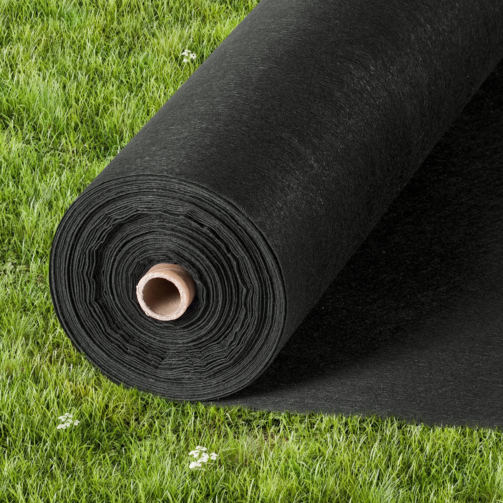 Aprons: VEVOR Non Woven Geotextile Fabric Under Gravel, 6x100FT 8OZ Driveway Fabric Landscape Fabric, Heavy Duty Weed Barrier Fabric, Ground Cover Weed Control Fabric, French Drains Drainage Fabric, Black