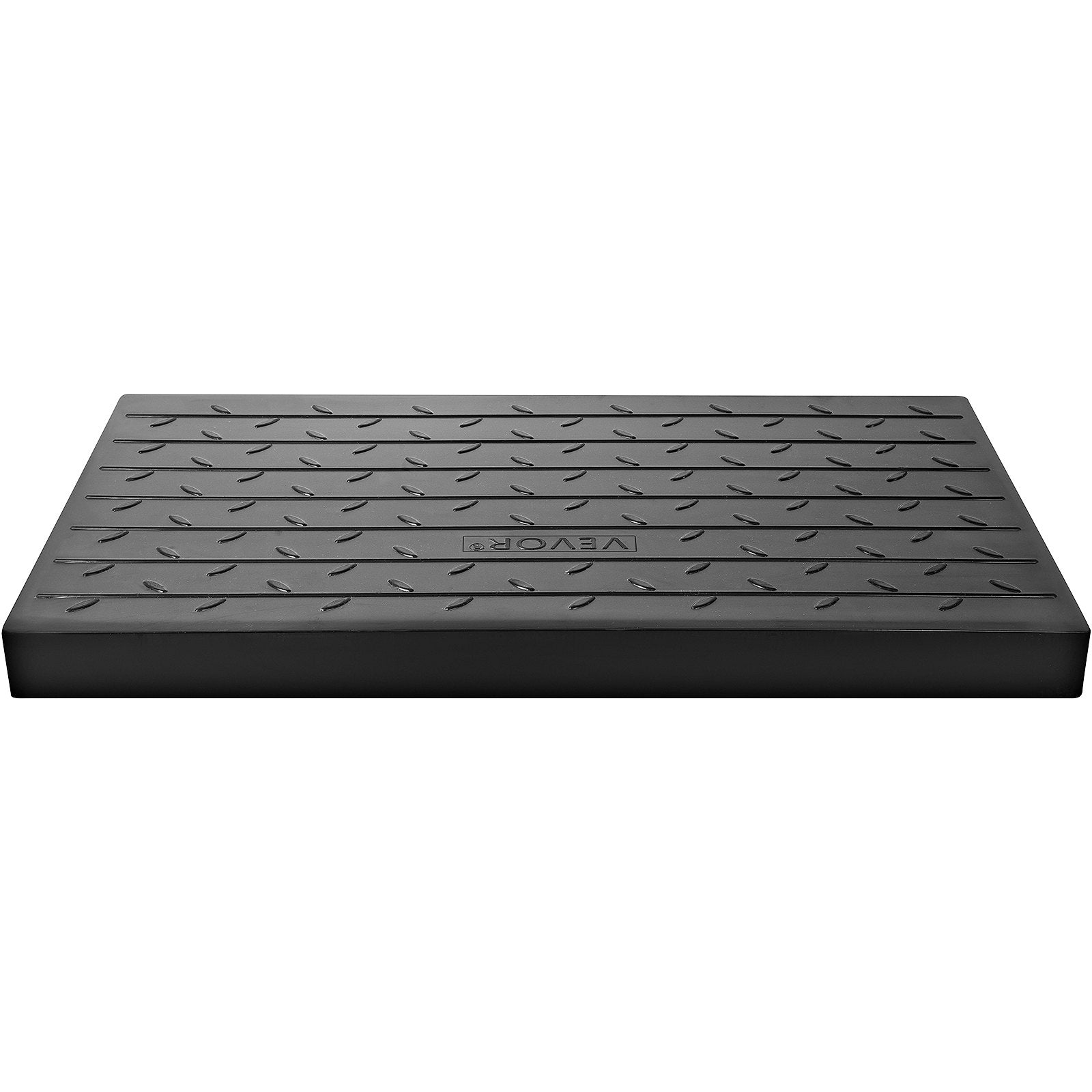 Automotive Repair & Speciality Tools: VEVOR Rubber Threshold Ramp, 7.62 cm Rise Threshold Ramp Doorway, 3 Channels Cord Cover Rubber Solid Threshold Ramp, Rubber Angled Entry Rated 997.9 kg Load Capacity for Wheelchair and Scooter