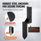 Automotive Repair & Speciality Tools: VEVOR Fence Post Anchor Repair Kit 6 Pack Inner Support Stakes Repair