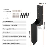 Automotive Repair & Speciality Tools: VEVOR Fence Post Anchor Repair Kit 6 Pack Inner Support Stakes Repair