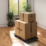Mobility & Accessibility: VEVOR Furniture Dolly, 500 lbs Capacity Each Count, Furniture Mover with Wheels, Portable Moving Rollers 4 Wheels Heavy Duty, Small Flat Dolly Cart with Interlocking for Heavy Furniture, 2 Pack, Black