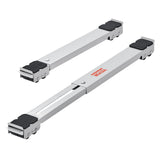 Commercial Cleaning Equipment: VEVOR Heavy Duty Furniture Appliances Rollers, 660 lbs Total Load, Extendable Appliance Rollers Mobile Washing Machine Base, Fridge Stand Dolly Movers for Refrigerators, Dryers, Dishwashers, White