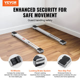 Commercial Cleaning Equipment: VEVOR Heavy Duty Furniture Appliances Rollers, 660 lbs Total Load, Extendable Appliance Rollers Mobile Washing Machine Base, Fridge Stand Dolly Movers for Refrigerators, Dryers, Dishwashers, White