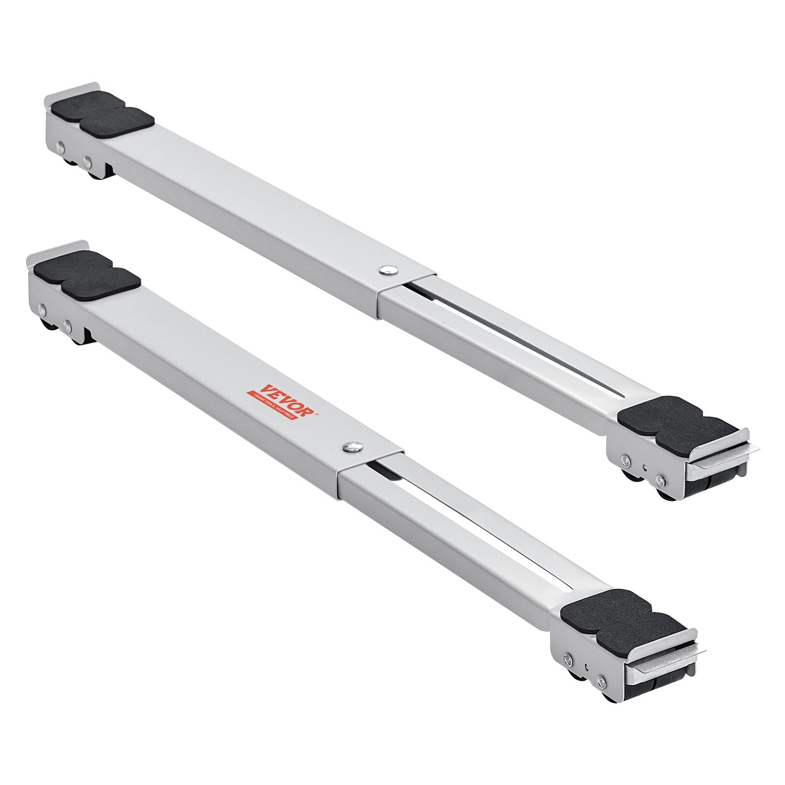 Commercial Cleaning Equipment: VEVOR Heavy Duty Furniture Appliances Rollers, 660 lbs Total Load, Extendable Appliance Rollers Mobile Washing Machine Base, Fridge Stand Dolly Movers for Refrigerators, Dryers, Dishwashers, White