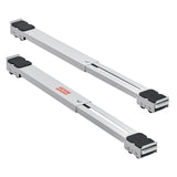Commercial Cleaning Equipment: VEVOR Heavy Duty Furniture Appliances Rollers, 660 lbs Total Load, Extendable Appliance Rollers Mobile Washing Machine Base, Fridge Stand Dolly Movers for Refrigerators, Dryers, Dishwashers, White