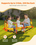 Chainsaws: VEVOR Kids Seesaw 90 kg Capacity Metal Rocking Teeter Totter with Handles