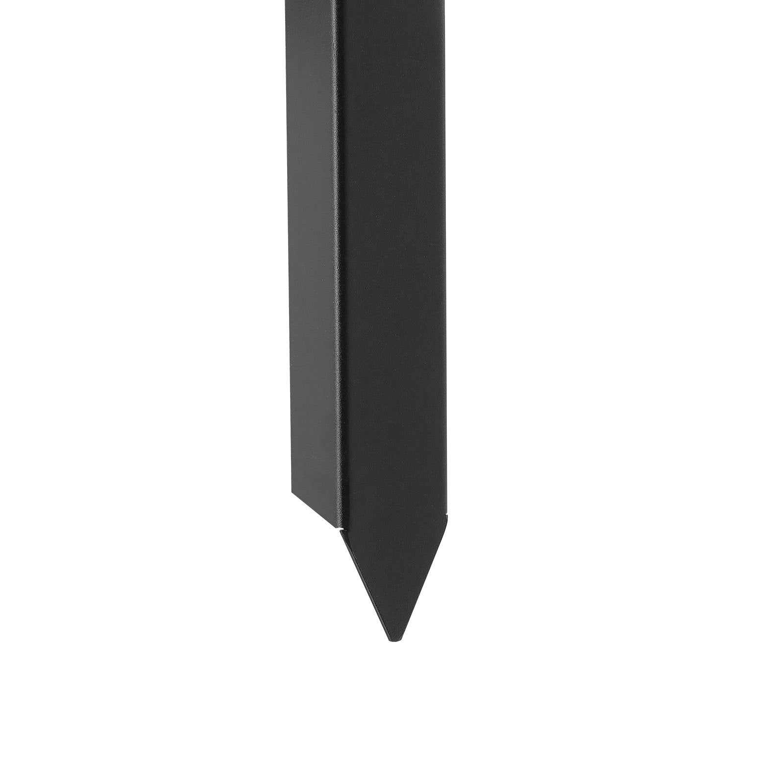 Fencing: VEVOR Fence Post Anchor Repair Kit, 2 Pack Inner Diameter 5 x5 cm Heavy Duty Steel Fence Post Support Stakes, Anchor Ground Spike for Repair Tilted, Broken Wood Fence Post