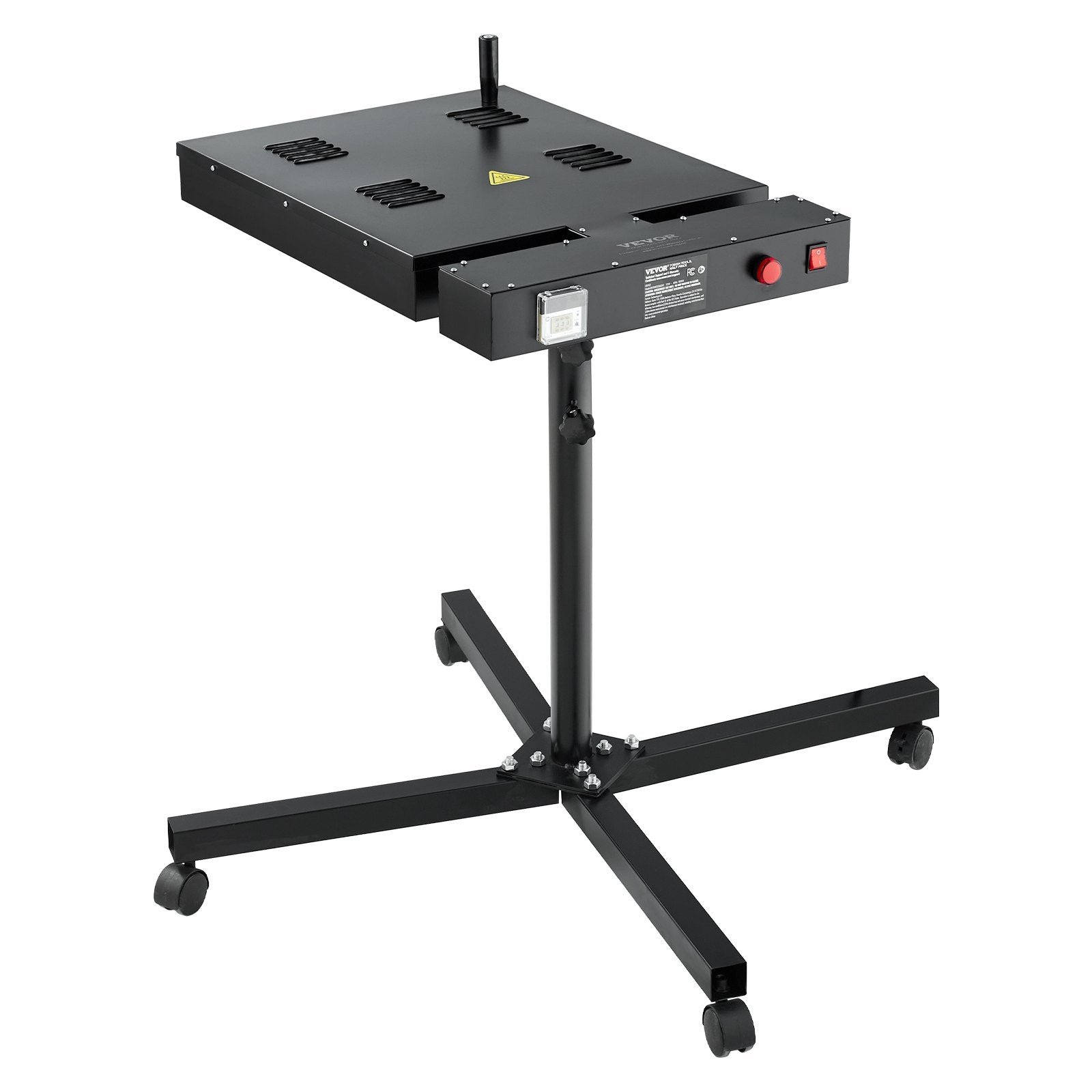 Basketball & Basketball Accessories: VEVOR Flash Dryer, 16 x 16 inch Flash Dryer for Screen Printing, 0-750℉ Temperature Control, High Power Silk Screen Printing Dryer with Height Adjustable Stand, 360° Rotation, T-Shirt Curing Machine
