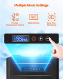 Fridges: VEVOR Portable Car Refrigerator Freezer Compressor 15L Single Zone for Car Home