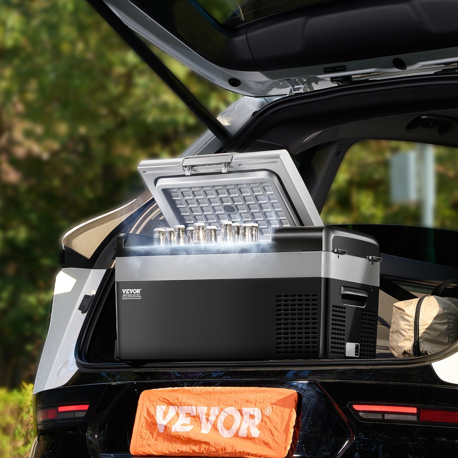 Portable Car Refrigerator Freezer Compressor 20L Single Zone for Car Home