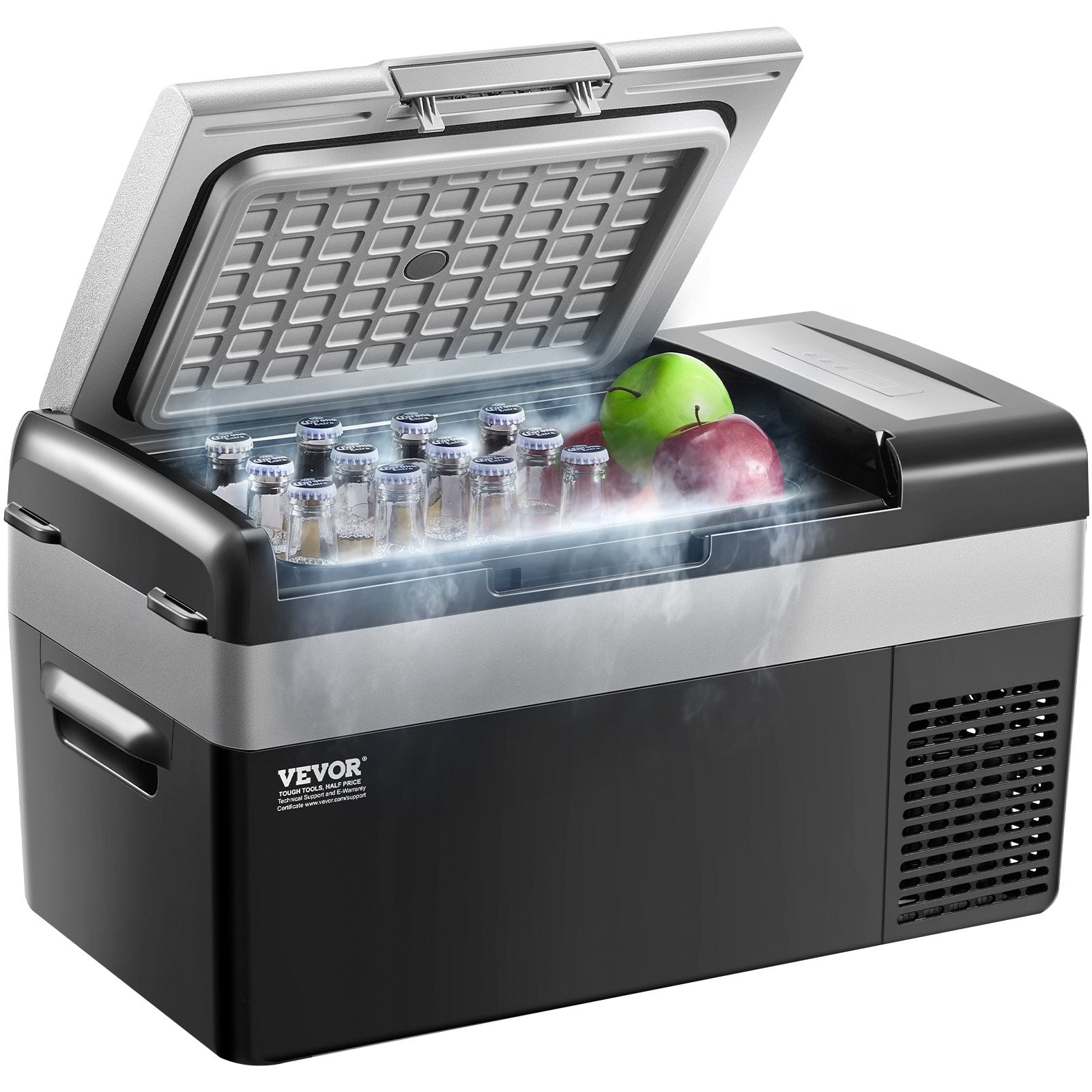 Portable Car Refrigerator Freezer Compressor 20L Single Zone for Car Home