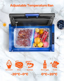 Fridges: VEVOR Portable Car Refrigerator Freezer Compressor 20L Single Zone for Car Home