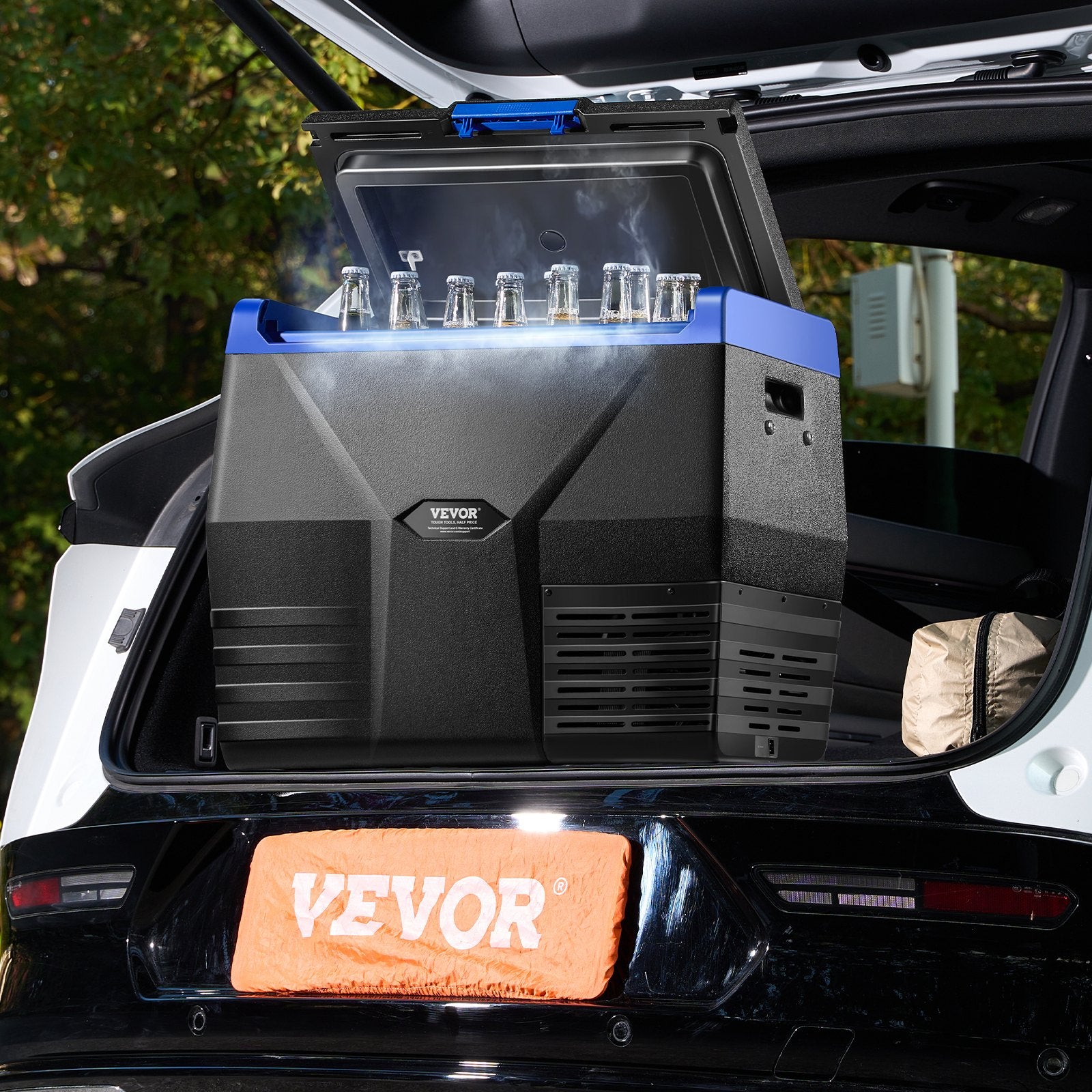Portable Car Refrigerator Freezer Compressor 20L Single Zone for Car Home