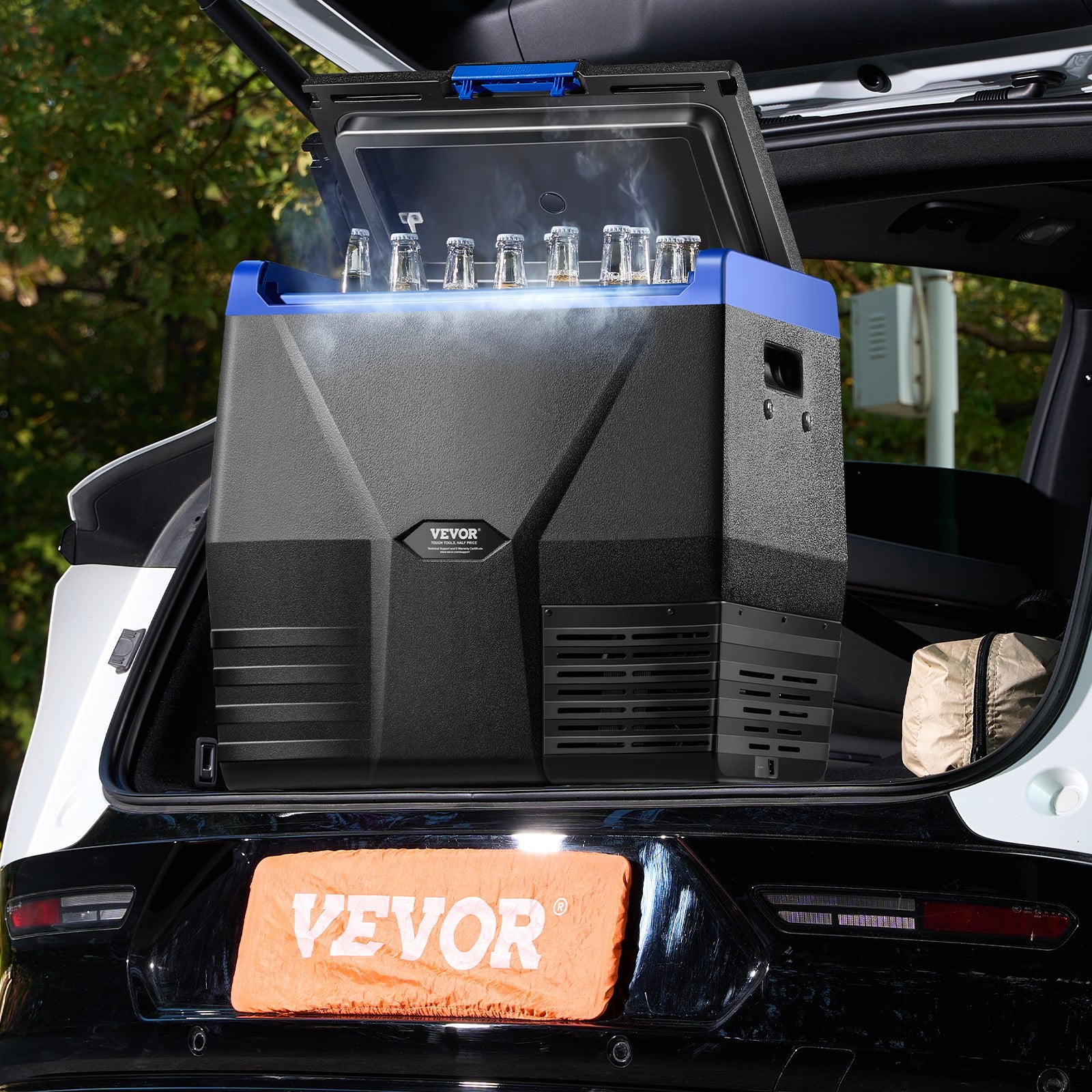 Portable Car Refrigerator Freezer Compressor 35L Single Zone for Car Home