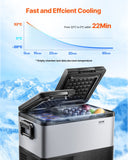 Automotive Decor: VEVOR Portable Car Refrigerator Freezer Compressor 35L Dual Zone for Car Home