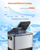 Automotive Repair & Speciality Tools: VEVOR Portable Car Refrigerator Freezer Compressor 55L Dual Zone for Car Home