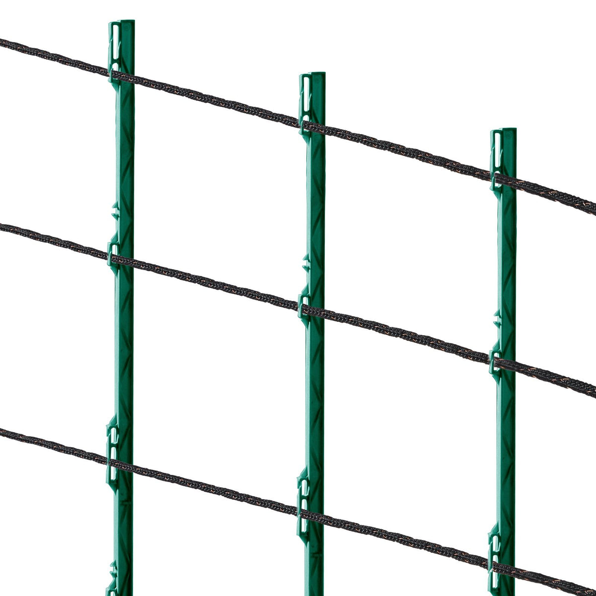 Electric Fence Wire, 1000Ft 305M Portable Polywire, 1/4" Diameter 2 Copper Strands for Reliable Conductivity and Rust Resistance, Fencing Rope Line for Horse, Cattle, Livestock