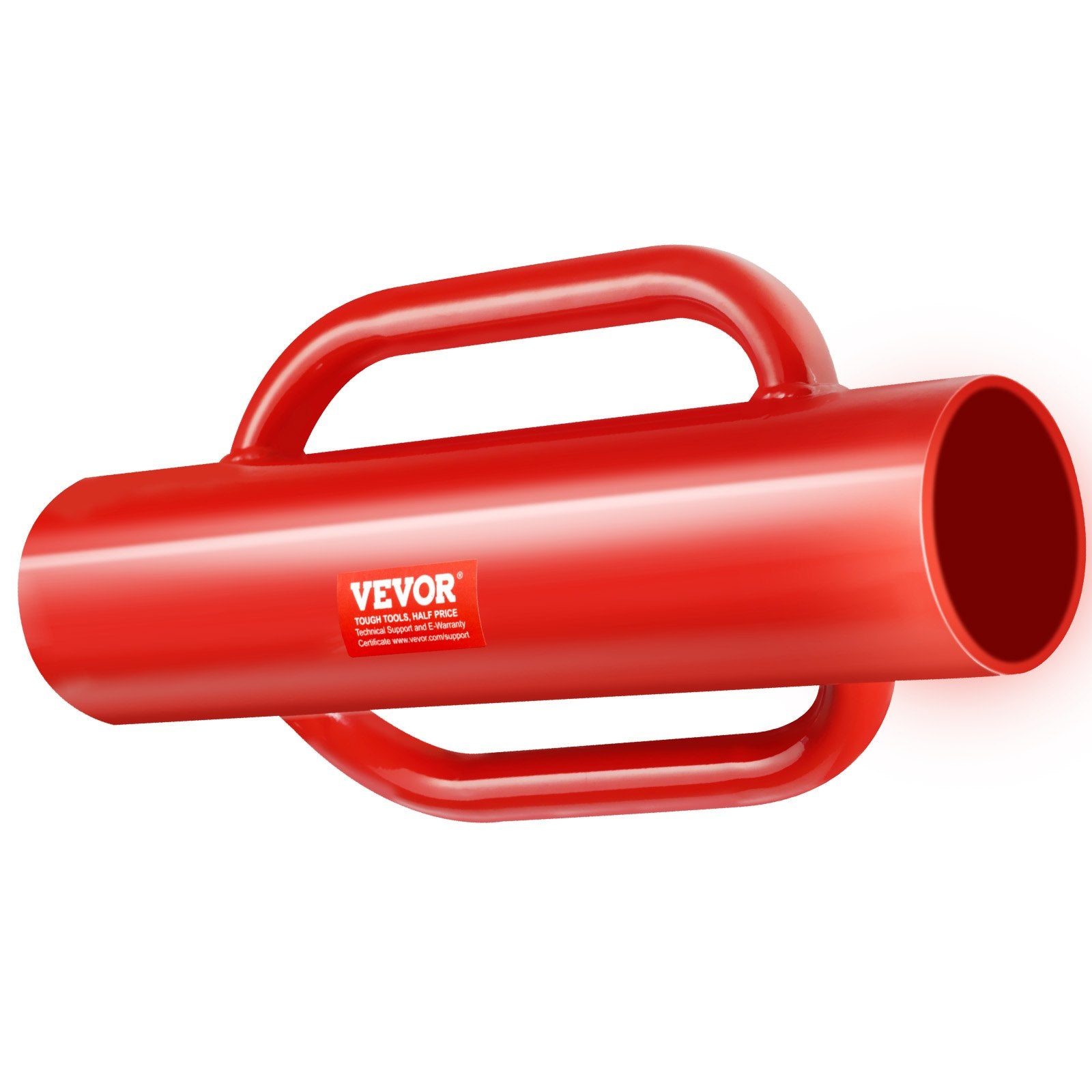 Dog Carriers & Crates: VEVOR Fence Post Driver with Handles, 2.7 in Inner Diameter T Post Pole Pounder, 14LB Heavy Duty Carbon Steel Hand Post Rammer, Farm Fencing Hole Digger for U Channel, Sign Pole, Wooden Post, Red