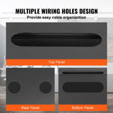 Desktops & Accessories: VEVOR 15U Wall Mount Network Cabinet, 226.8 kg Max. Ground Load Capacity, Server Rack Cabinet Enclosure with Locking Tempered Glass Door, Side Panels, Q235 Carbon Steel, for IT Equipment, A/V Devices