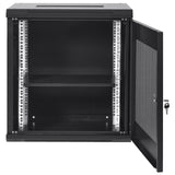 Desktops & Accessories: VEVOR 12U Wall Mount Network Server Cabinet, 15.5'' Deep, Server Rack Cabinet Enclosure, 200 lbs Max. Ground-mounted Load Capacity, with Locking Door Side Panels, for IT Equipment, A/V Devices