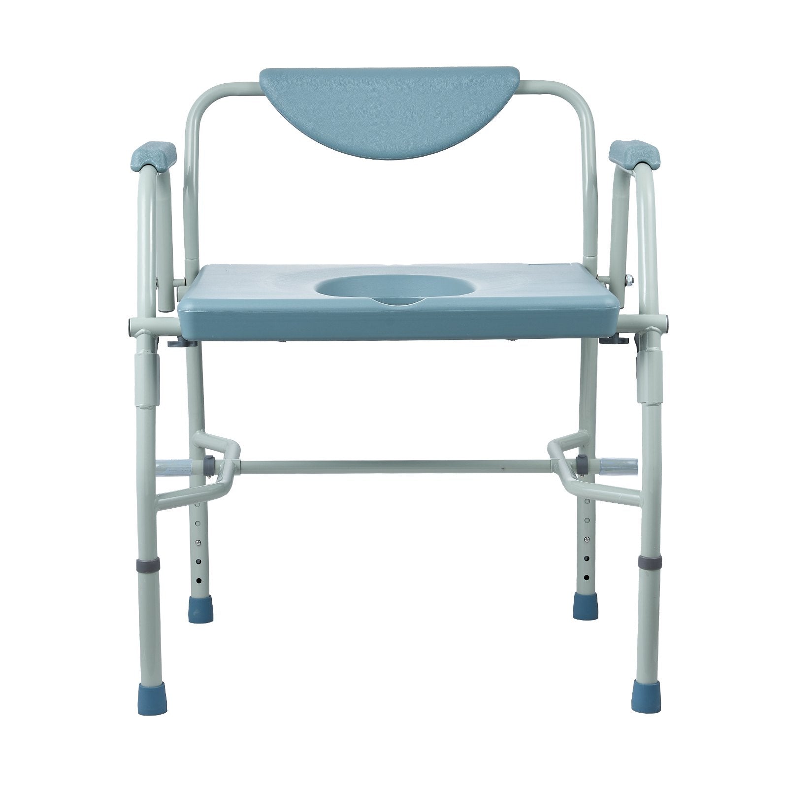 Cosmetics: VEVOR Commode Chair, Bedside Commode with Drop-Down Arms and Detachable Backrest, 5-Level Adjustable Height, 7L Removable Bucket, Easy to Assemble, 1000LBS Capacity, Portable Toilet for Adults Seniors