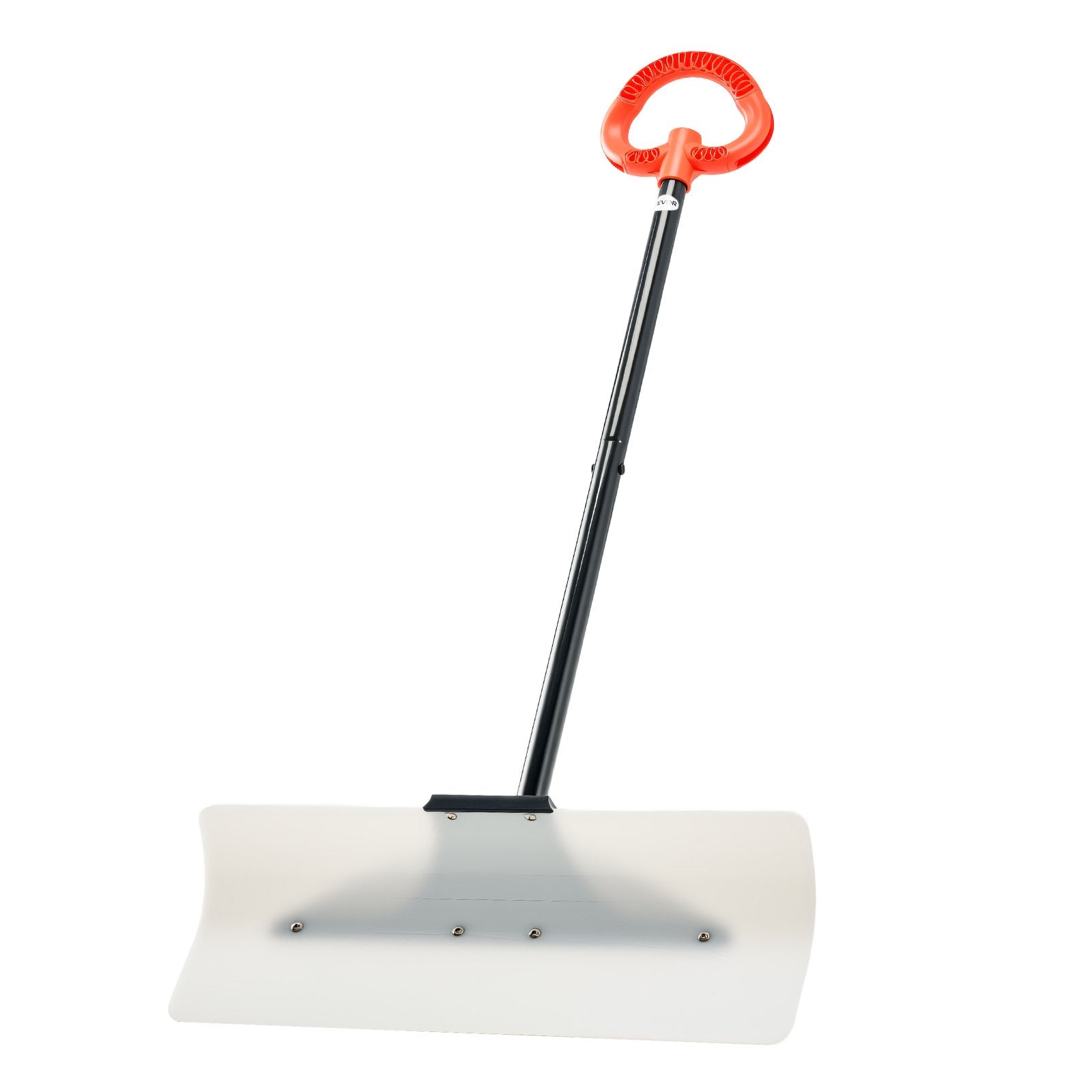 Gardening Tools: VEVOR Snow Pusher Shovel, 61 cm Wide Outdoor Snowplow Shovel with Ergonomic Grip, HDPE Plastic Blade, Winter Shovels with Segmented Handle, Portable Snow Removal Tool for Driveway Garden Camping