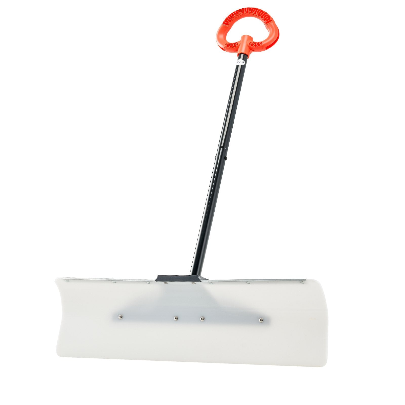 Gardening Tools: VEVOR Snow Pusher Shovel, 76.2 cm Outdoor Snowplow Shovel with Ergonomic Grip, HDPE Plastic Blade, Winter Shovels with Segmented Handle, Metal Edged Strip, Portable Snow Removal Tool for Driveway