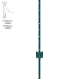 Vases & Table Decor: VEVOR 3 Feet Fence Post, 10 Pack U-Channel Heavy Duty Metal Fence Posts, Sturdy Steel Fence Stakes for Garden Yard, Lawn, Farms and Outdoor Wire Fencing, Green