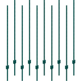 Traffic Control & Parking Tools: VEVOR 5 Feet Fence Post 10 Pack T-Post Heavy Duty Metal Fence Posts Green