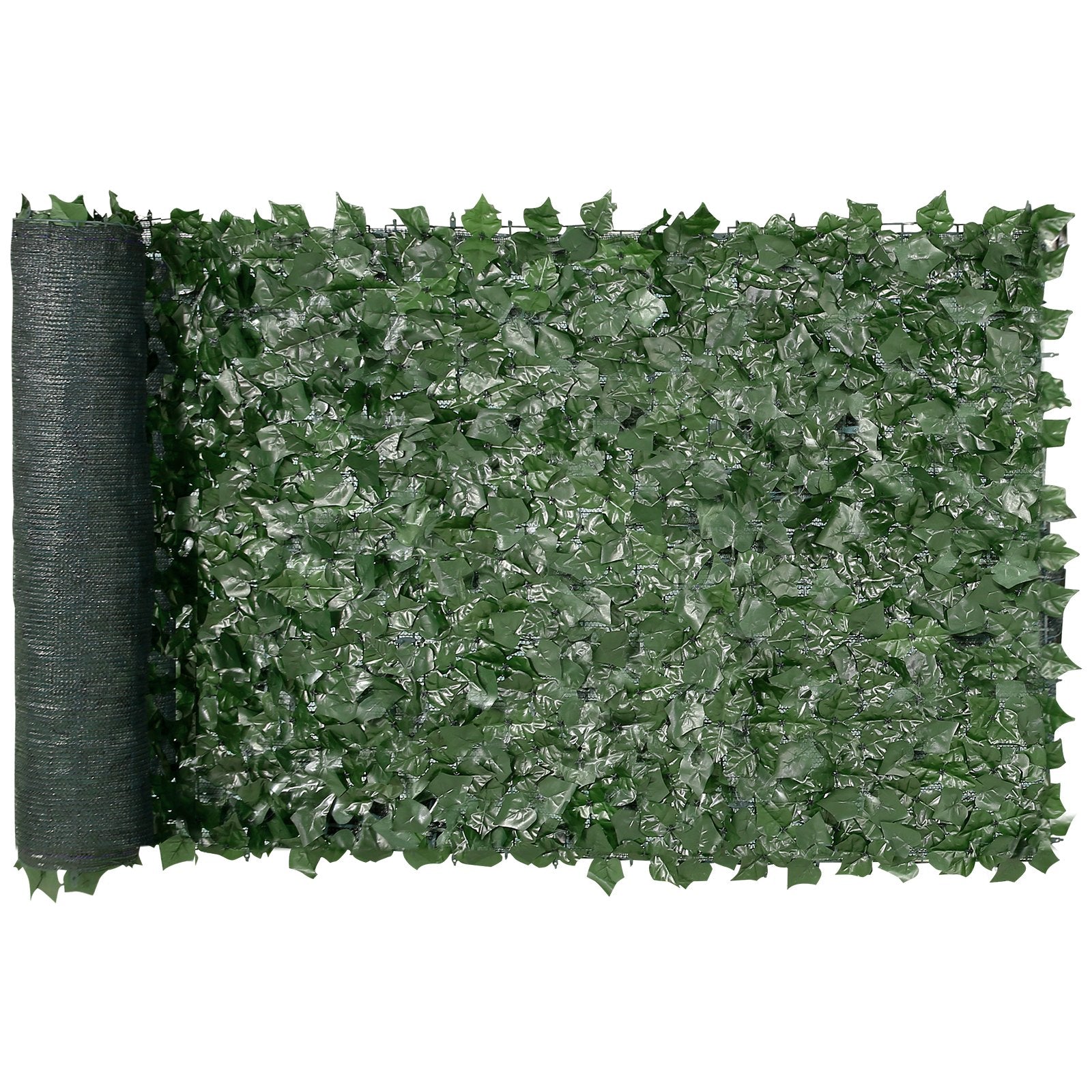 Artificial Wall Plants: VEVOR Ivy Privacy Fence, 990 x 2490 mm  Artificial Green Wall Screen, Greenery Ivy Fence with Mesh Cloth Backing and Strengthened Joint, Faux Hedges Vine Leaf Decoration for Outdoor Garden, Yard