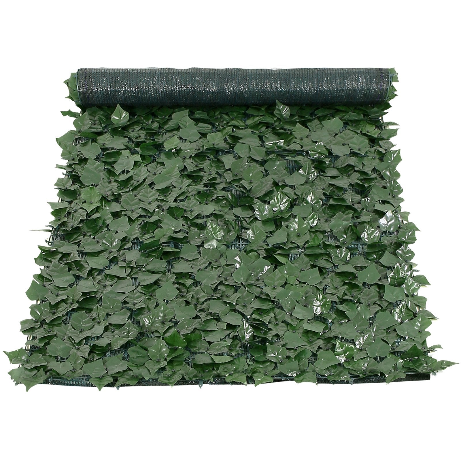 Artificial Wall Plants: VEVOR Ivy Privacy Fence, 990 x 2490 mm  Artificial Green Wall Screen, Greenery Ivy Fence with Mesh Cloth Backing and Strengthened Joint, Faux Hedges Vine Leaf Decoration for Outdoor Garden, Yard