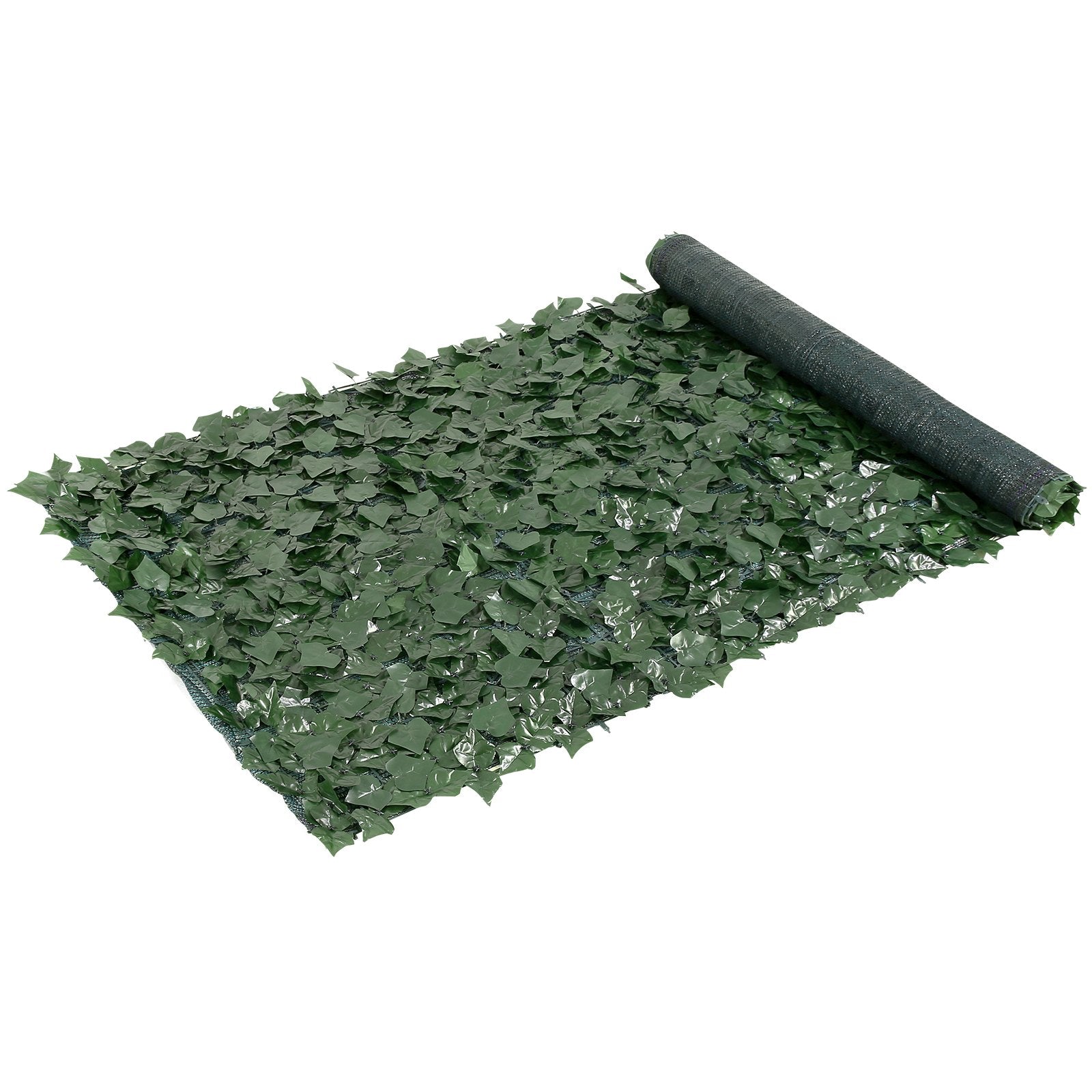 Artificial Wall Plants: VEVOR Ivy Privacy Fence, 990 x 2490 mm  Artificial Green Wall Screen, Greenery Ivy Fence with Mesh Cloth Backing and Strengthened Joint, Faux Hedges Vine Leaf Decoration for Outdoor Garden, Yard