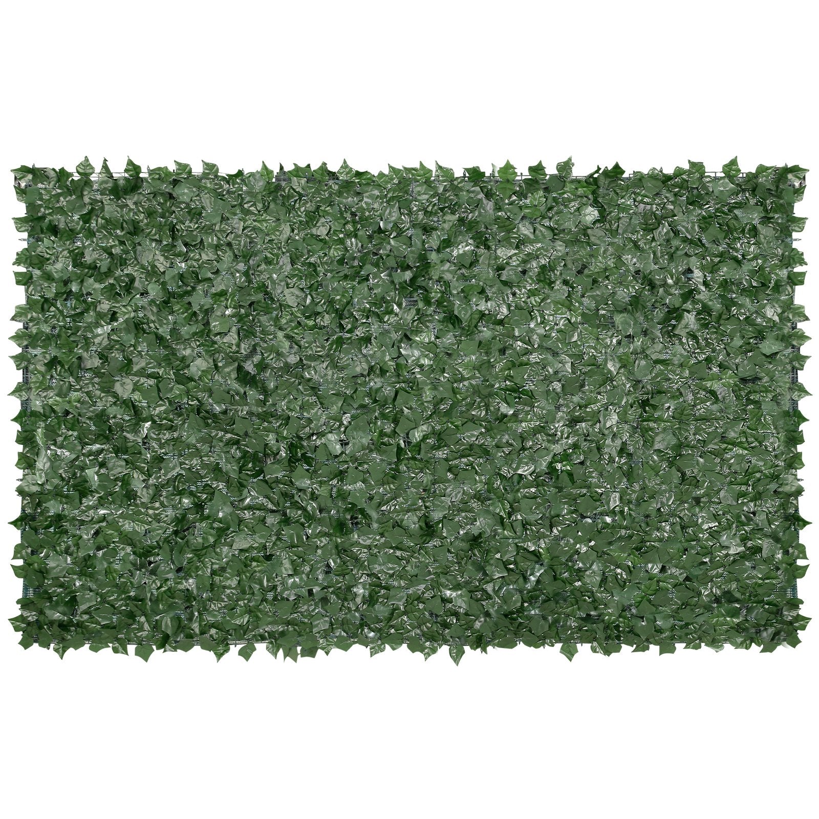 Ivy Privacy Fence, 59 x 98 in Artificial Green Wall Screen, Greenery Ivy Fence with Mesh Cloth Backing and Strengthened Joint, Faux Hedges Vine Leaf Decoration for Outdoor Garden, Yard, Balcony