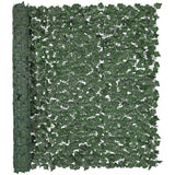 Artificial Wall Plants: VEVOR Ivy Privacy Fence, 1500 x 2490 mm Artificial Green Wall Screen, Greenery Ivy Fence with Strengthened Joint, Faux Hedges Vine Leaf Decoration for Outdoor Garden, Yard, Patio Decor