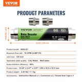 Bath Additives: VEVOR Whole House Salt Free Descaler Physical Scale Descaler System SAAS Alloy
