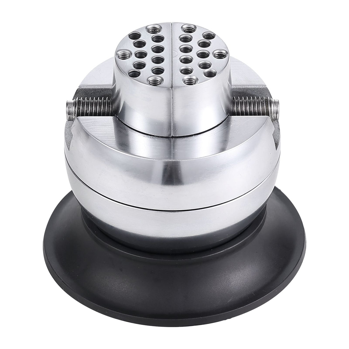 Ball Vise, 3" Engraving Setting Tool, 360° Rotation Engraving Block Vise, 30 PCS Attachment Jewelry Engraving Block Tools Standard Block for Gemstone Inlay and Small-Scale Engraving