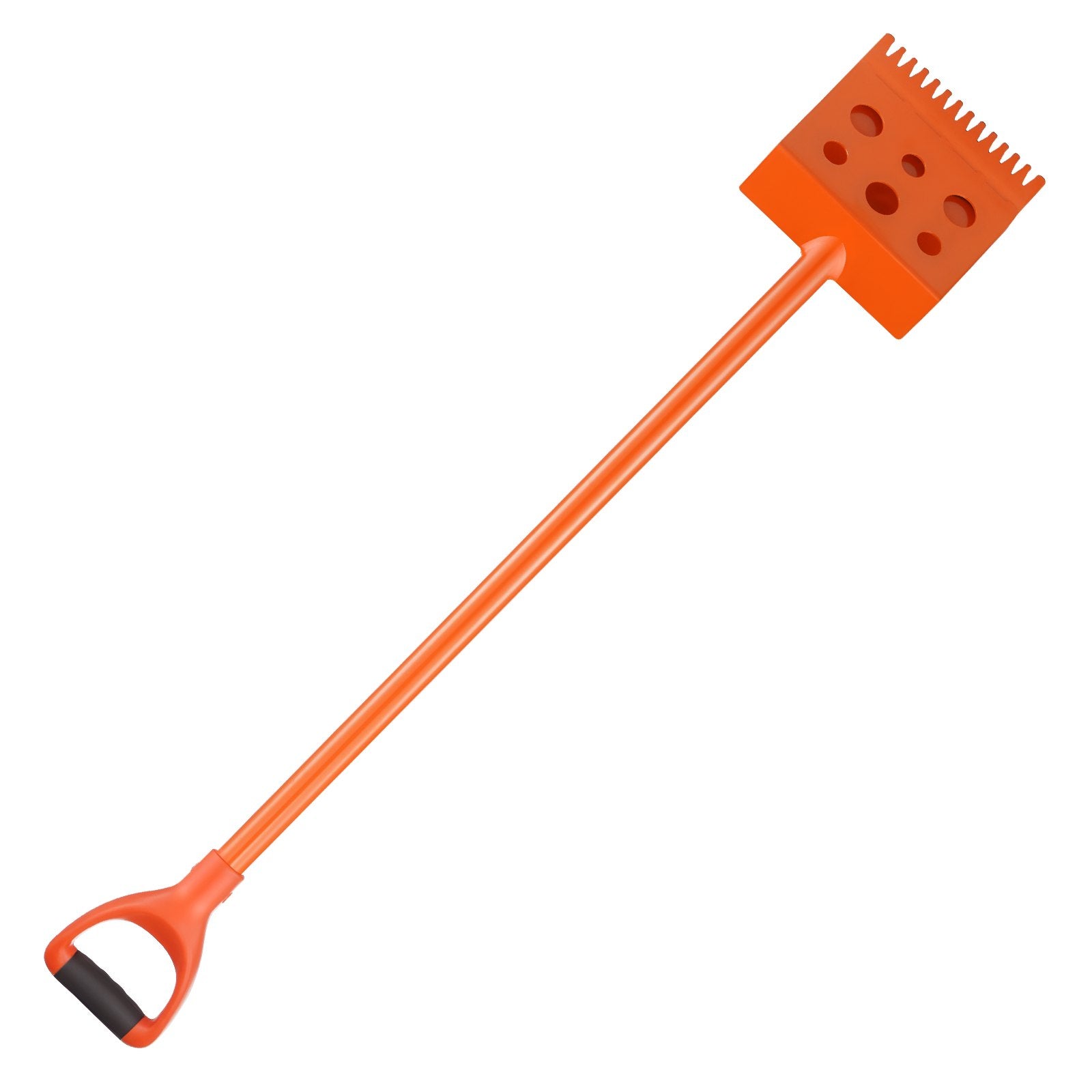Room Dividers: VEVOR Shingle Shovel 1 Pack, D-Grip Handle Shingle Roof Ripper, High Hardness 45# Steel & Lightweight Easy Tearing Off Roofing & Nails Tool, ideal for Commercial and Residential Use,Orange
