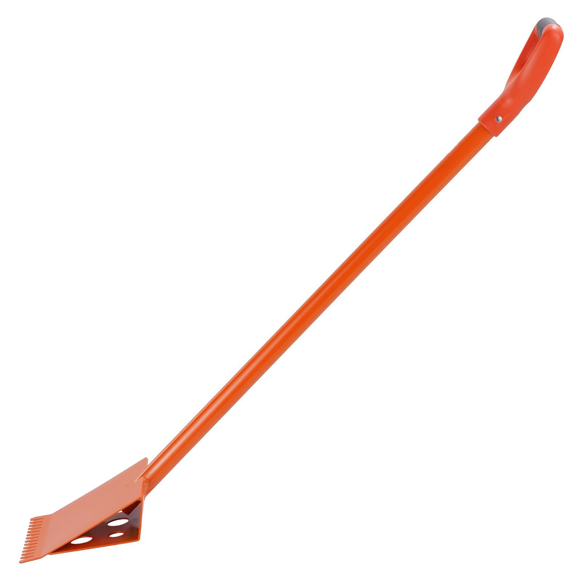 Shingle Shovel 2 Pack, D-Grip Handle Shingle Roof Ripper, High Hardness 45# Steel & Lightweight Easy Tearing Off Roofing & Nails Tool, ideal for Commercial and Residential Use,Orange