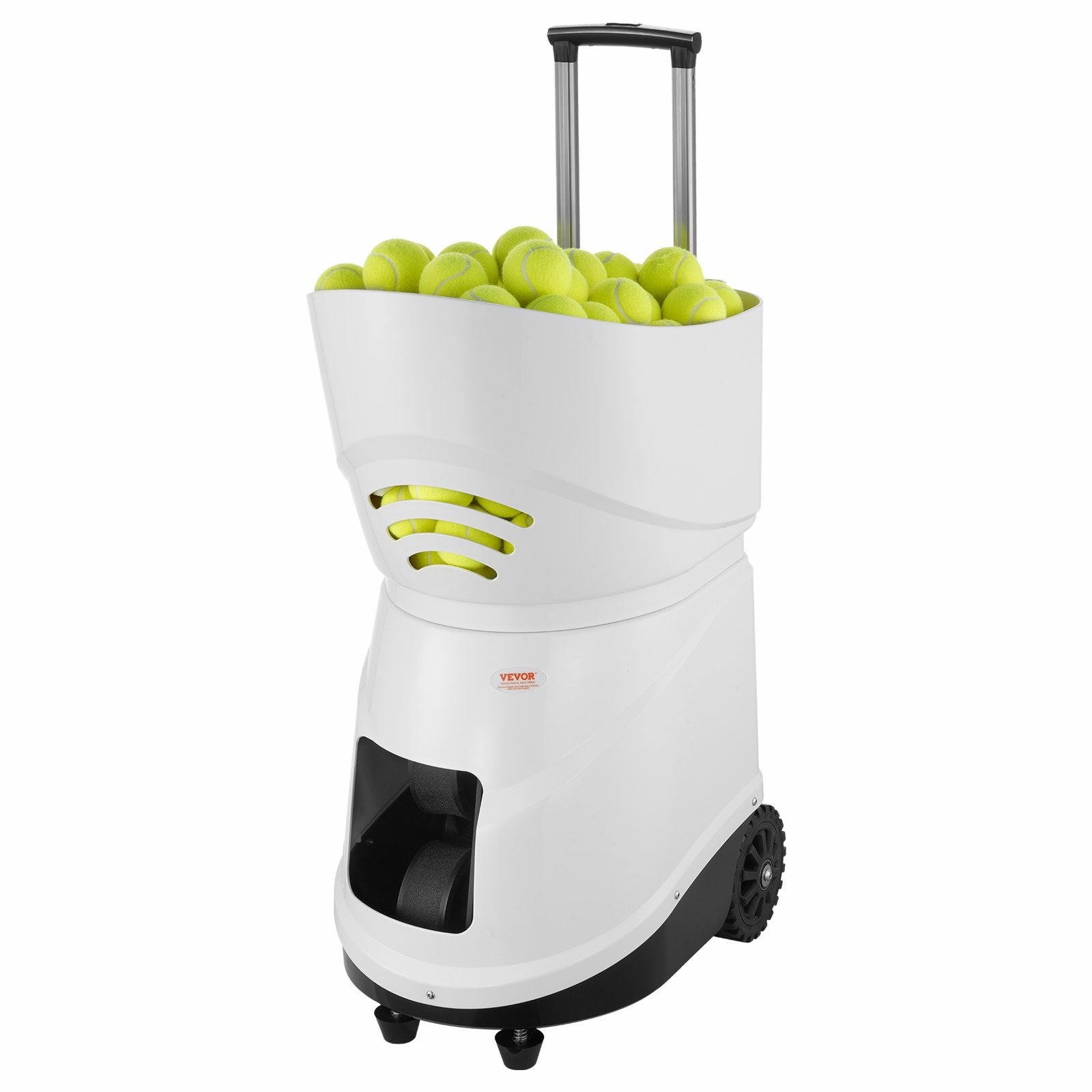 Basketball & Basketball Accessories: VEVOR Tennis Ball Machine Automatic Portable Ball Launcher Training Practice