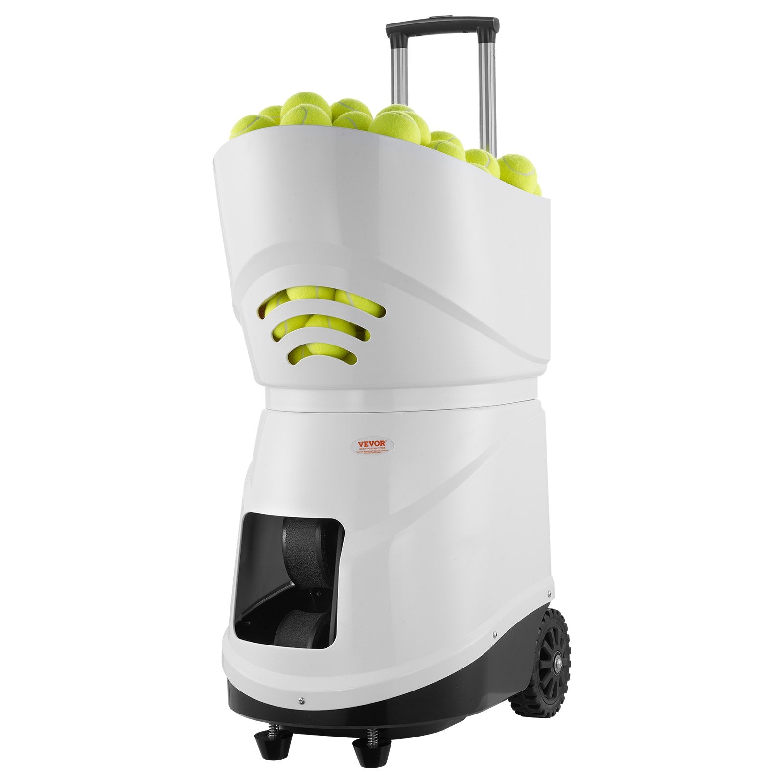 Basketball & Basketball Accessories: VEVOR Tennis Ball Machine Automatic Portable Ball Launcher Training Practice