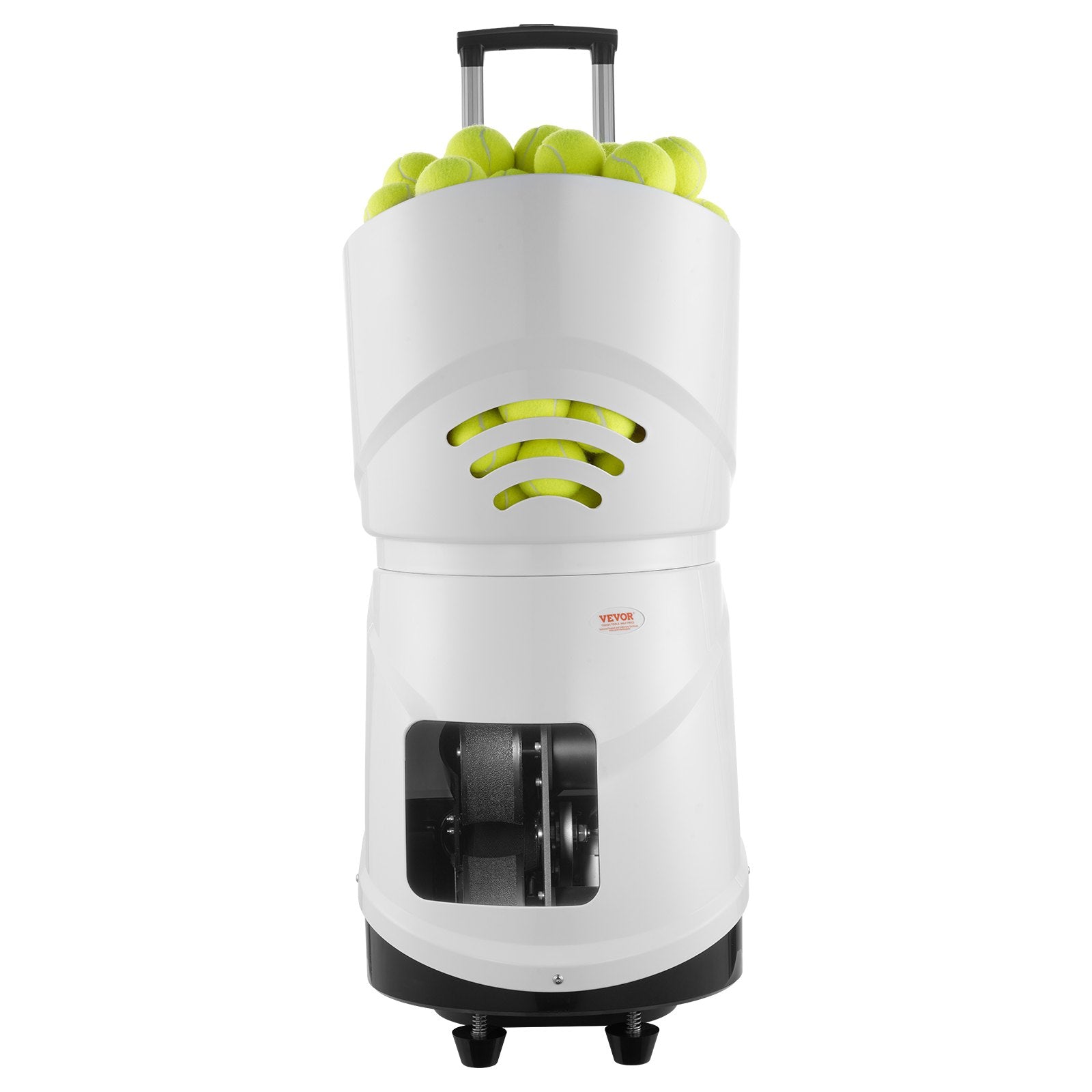 Basketball & Basketball Accessories: VEVOR Tennis Ball Machine Automatic Portable Ball Launcher Training Practice