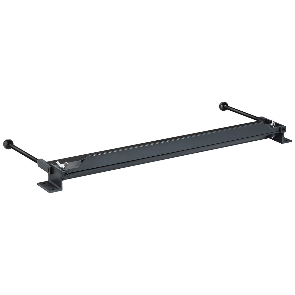 Box and Pan Brake, 910 ± 10 mm, 0-130 Degrees Sheet Metal Bending Brake, Portable Mini Metal Bender with 20 Gauge Low Carbon Steel 14 Gauge Aluminum Capacity Power Handle, for Metal Bending