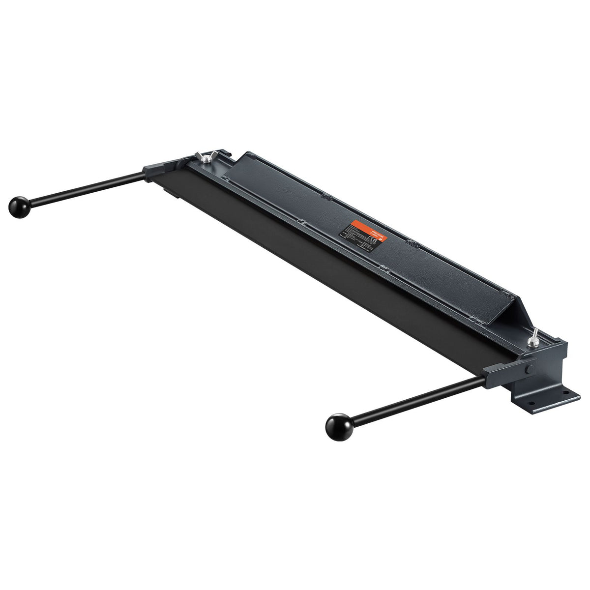 Box and Pan Brake, 910 ± 10 mm, 0-130 Degrees Sheet Metal Bending Brake, Portable Mini Metal Bender with 20 Gauge Low Carbon Steel 14 Gauge Aluminum Capacity Power Handle, for Metal Bending